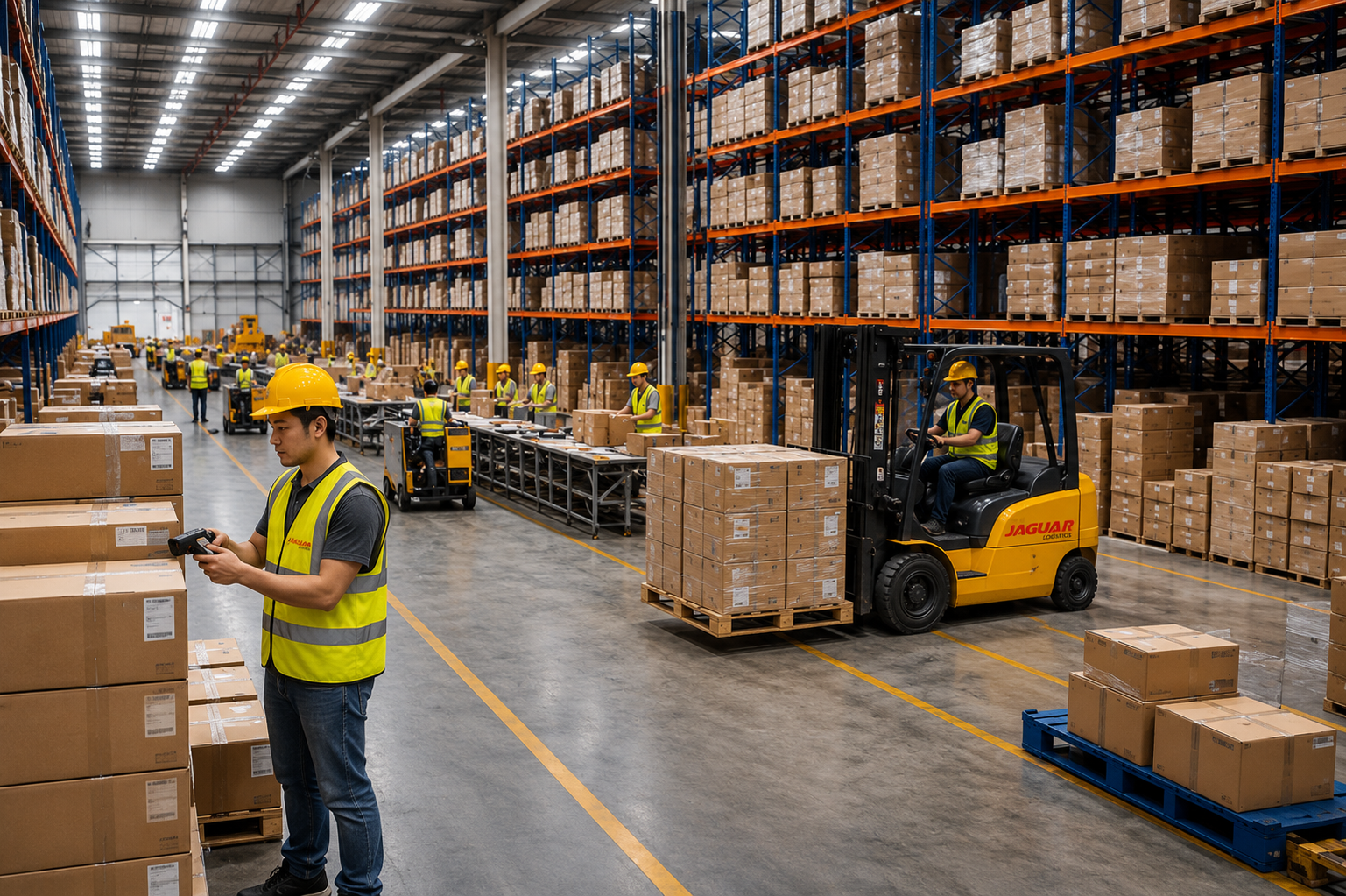 Warehouse logistics operation